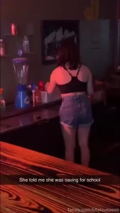 Your girlfriend gets payed to be the bars free use whore also includes part 1