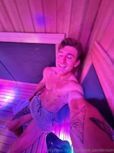 Daddy is hot sweaty and his abs are glowing part 2