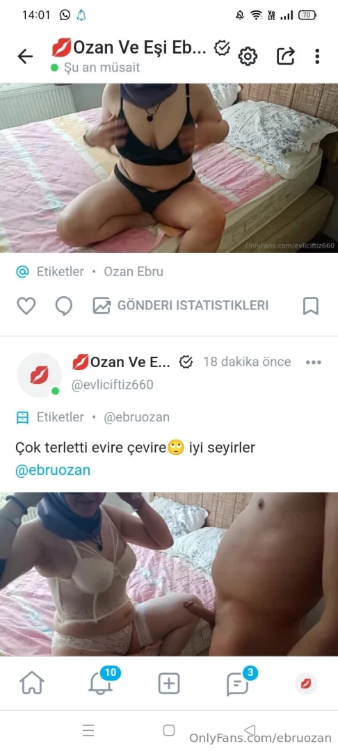 Terletmeli g ncel 2 yeni video fan evliciftiz1 