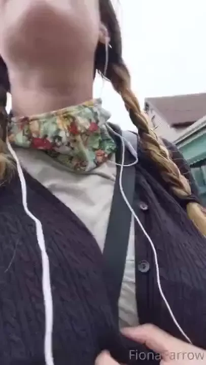 You should come on my morning walks with me 