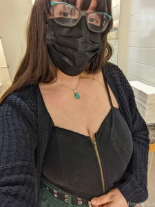 This top did not want to stay zipped up today part 2