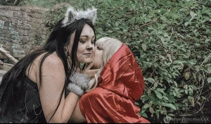 She wasn t scared anymore of the big bad wolf littlekittenn