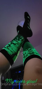 Who knew compression socks could be sexy amp they glow