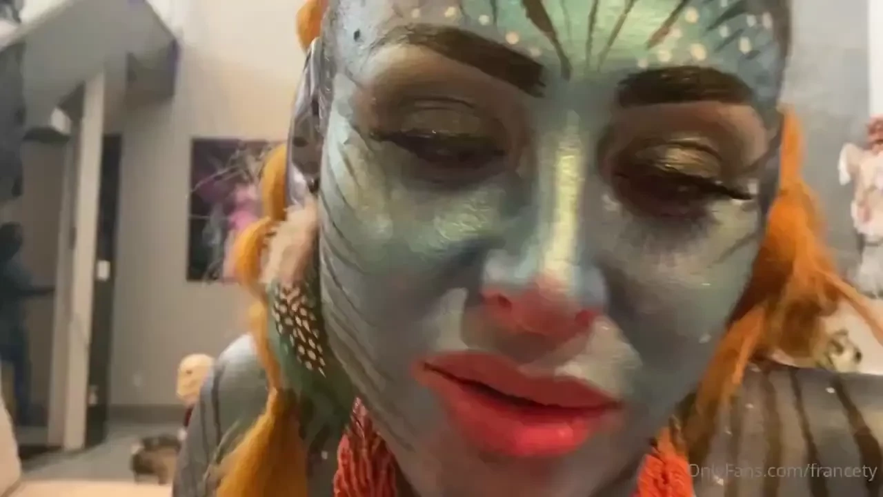 Suck sunday today i suck your cock as a fully painted nude avatar hot 