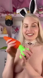 I ve been such a good bunny do you have a treat for me solo dildo bj