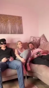 Teasing my step bro and his friend was such a turn on boy boy girl