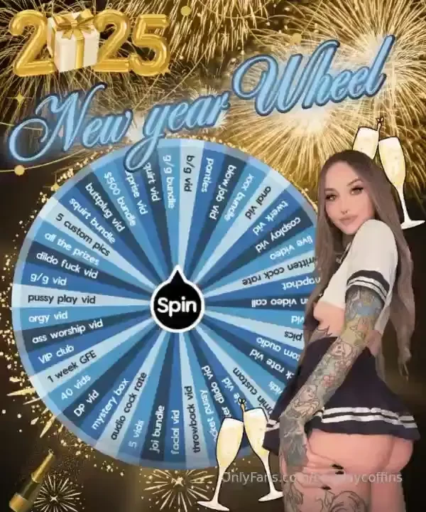 New year wheel what better way to bring in the new year than by part 1 