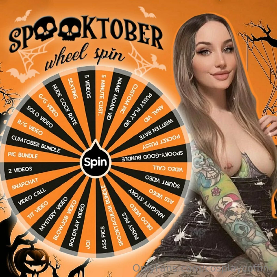 Trick or treat only treats no tricks spin to win some spook-tacular part 1 