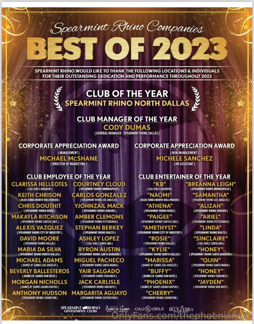 Check this out your girl phoenix made the list i know i ve been aloof 