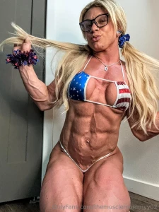 Happy fourth of july weekend babes feeling super lean mean and part 1