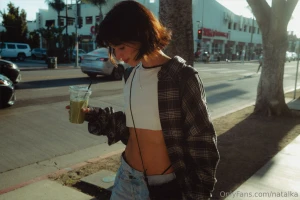 Walking and thinking about you