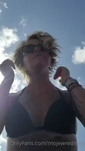 Pov crazy me on the beach