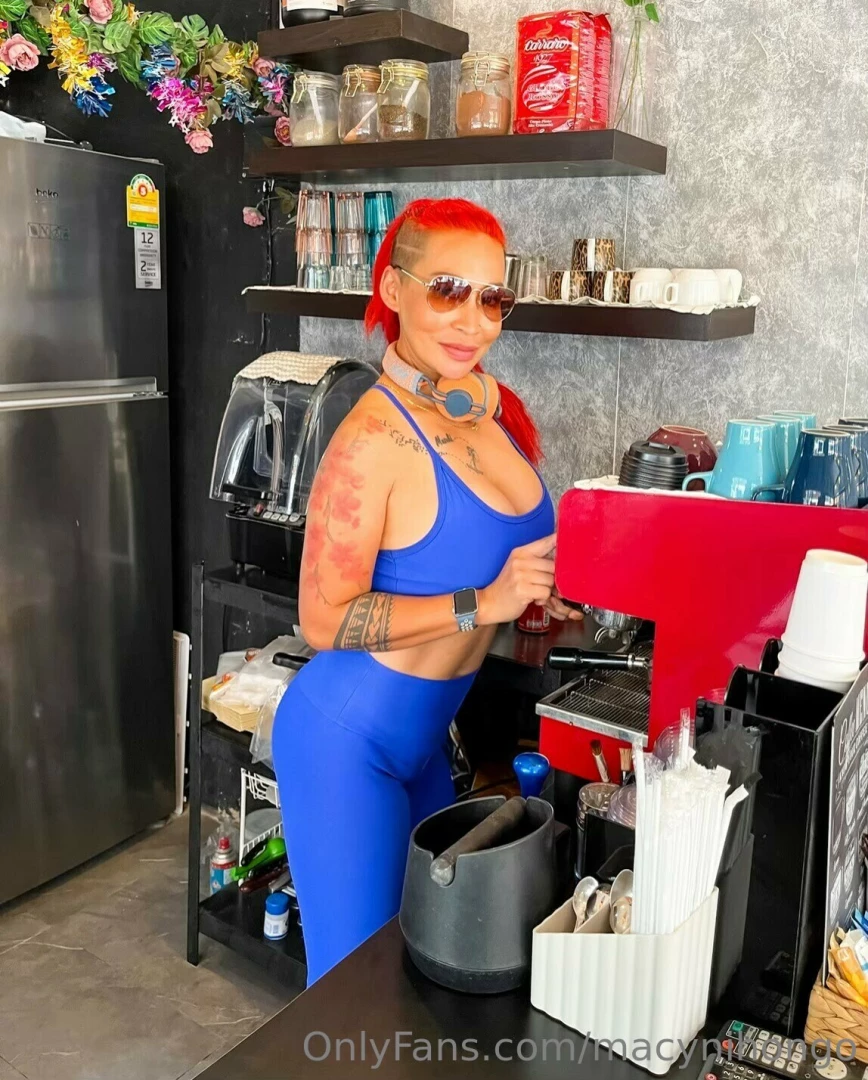 I ll make your coffee and you can eat me too as breakfast 