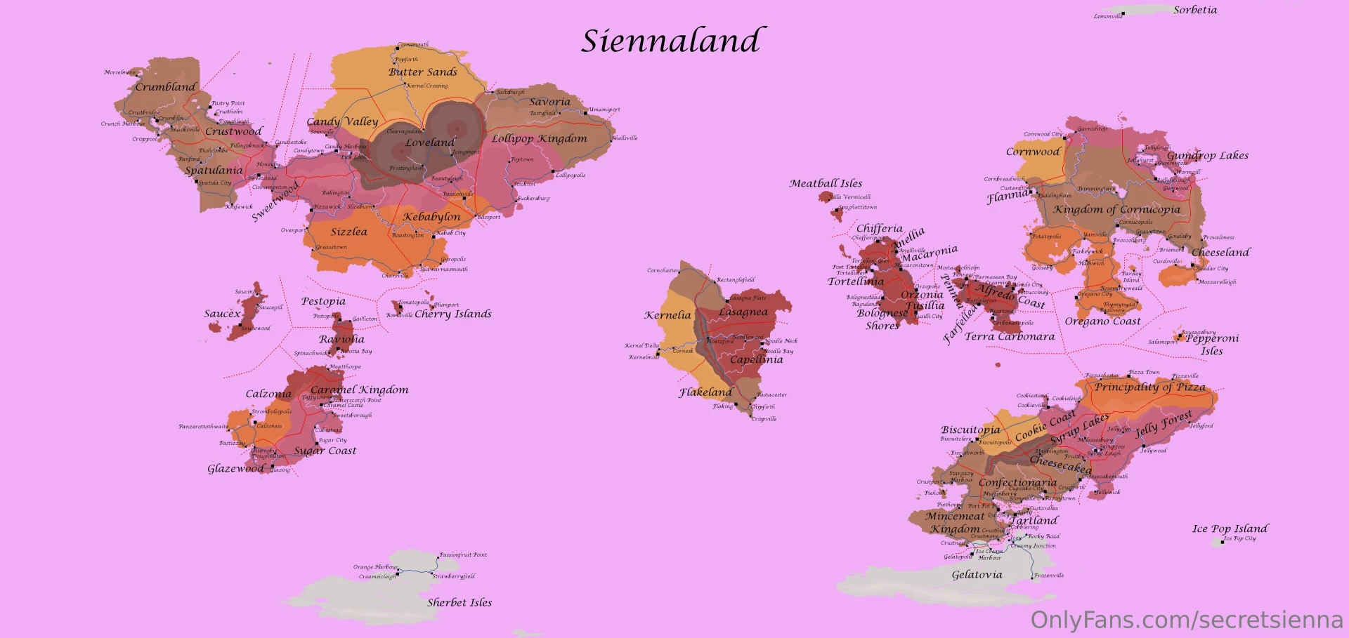Welcome to siennaland thank you to the person that made this for me 
