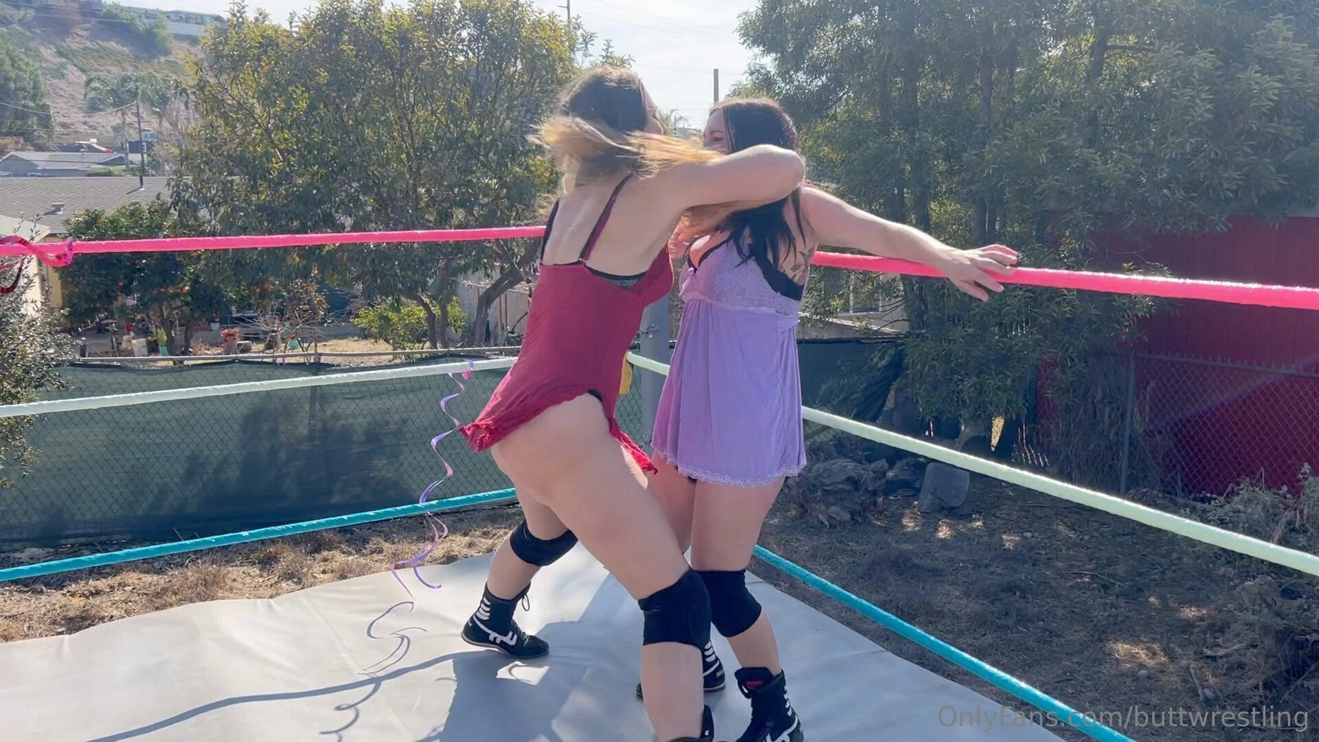 Just in time for valentine s day steviekixx and i wrestling in our part 7 