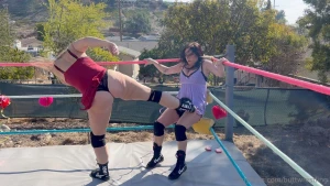 Just in time for valentine s day steviekixx and i wrestling in our part 1