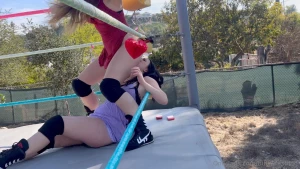 Just in time for valentine s day steviekixx and i wrestling in our part 4