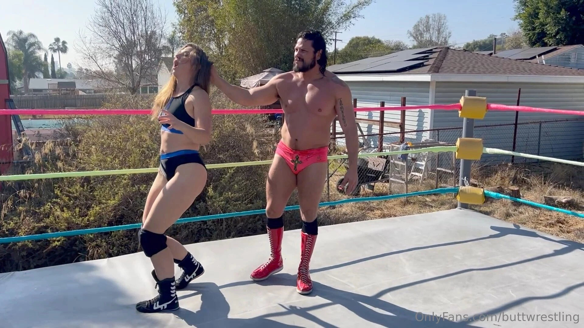 This week baddudetito delivers some painful crotch punishment atomic part 2 