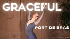 Today i m sharing a beautiful and elegant ballet practice focused on