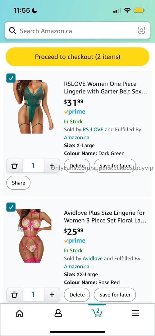 Would anyone like to buy me either of these lingerie pieces you will 