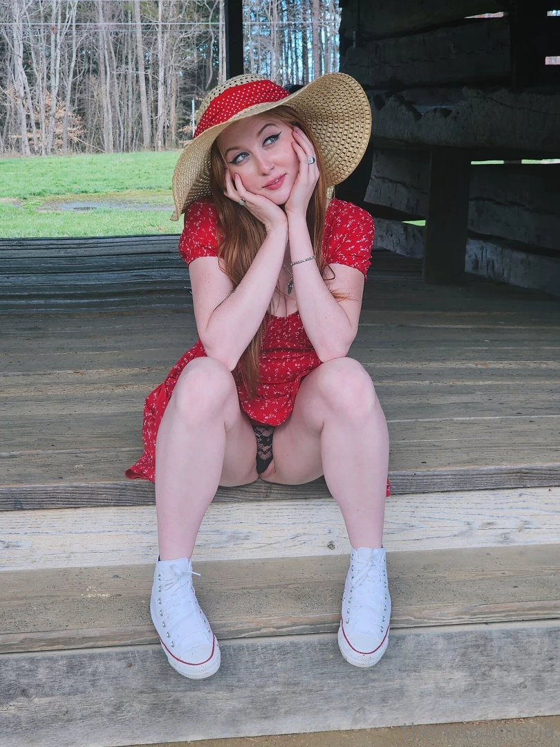 There s a video of me popping a squat in the woods in your dms pm if 