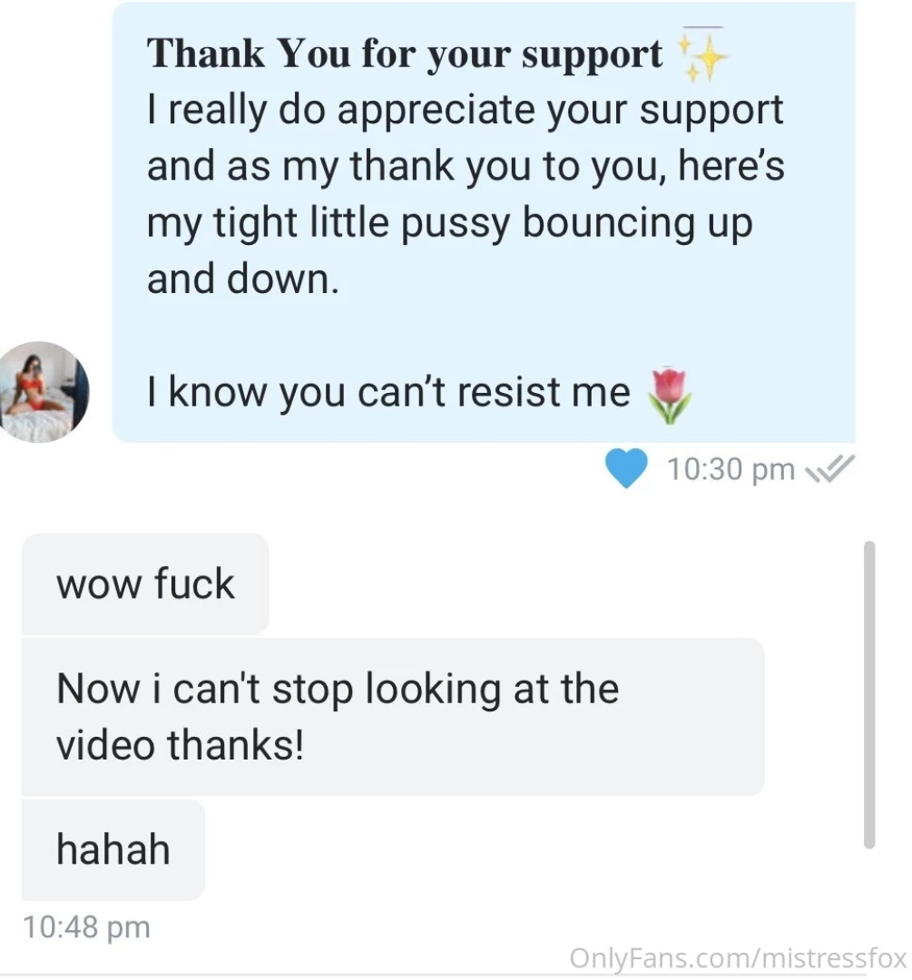 If you missed out on your rebill treat there is always next time just part 5 