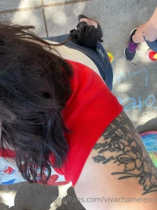 I had a mishap at the pride parade and needed to change my shirt in part 2