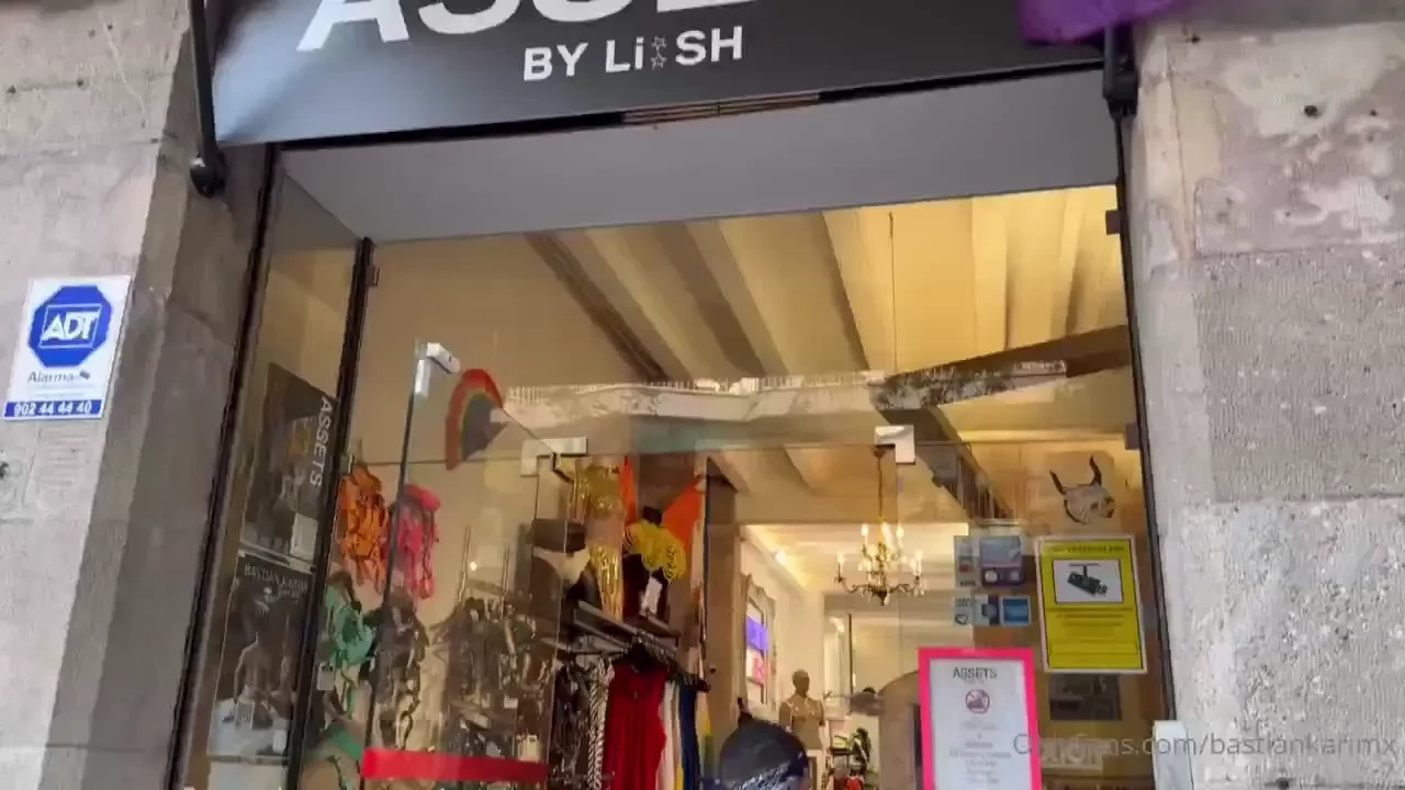 Part 1 2 i went to the assets store in barcelona to buy a jockstrap 