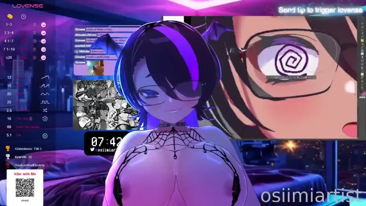 Vods 2 9 24 making nsfw 3d model references reading books watching part 1 