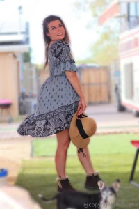 My new summer dress it comes off part 2