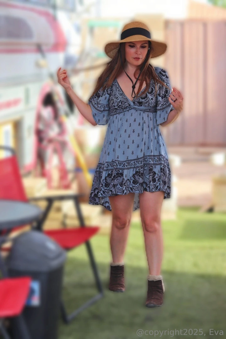 My new summer dress it comes off part 1 