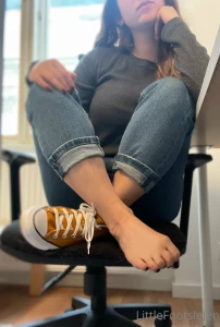 Tell me how badly you want to take my other shoe off with your tongue part 2