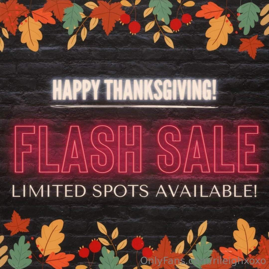 Thanksgiving flash sale tip 10 to receive all this below 100 worth of 