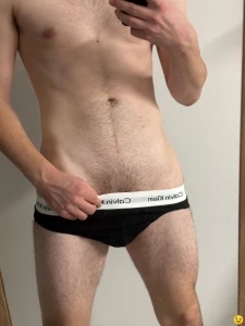 Black briefs and black jocks do they suit me if you would like to see