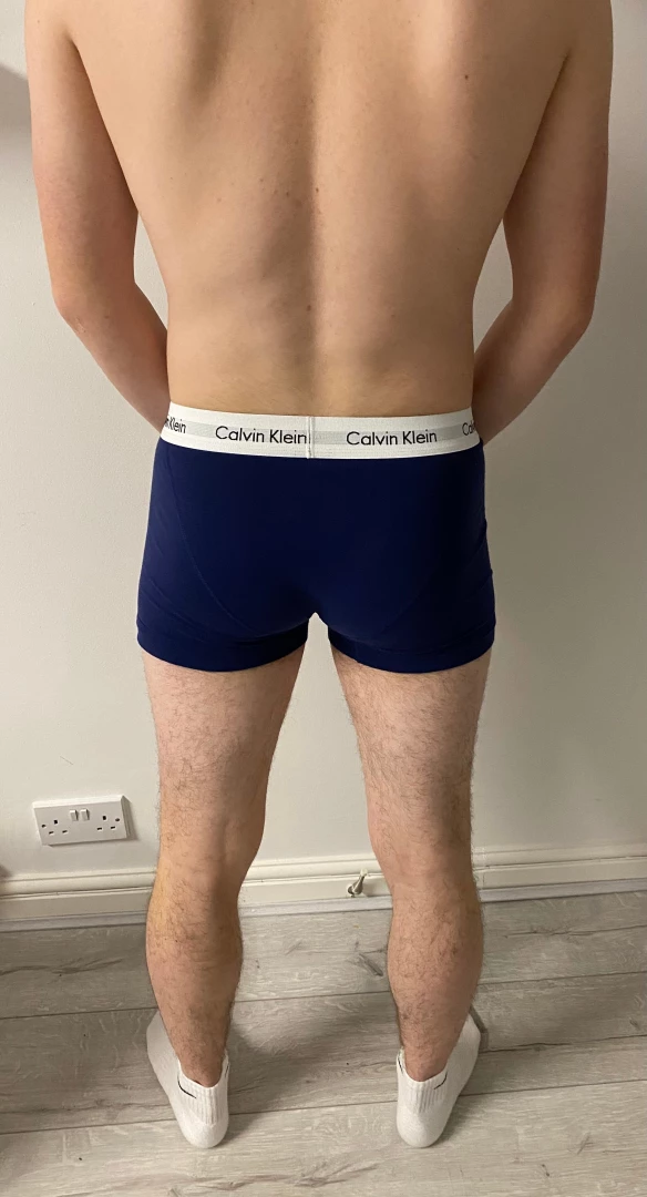 Some pics in my blue calvin s part 1 