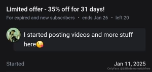 I have been posting videos and full nudes on here and i ll be posting