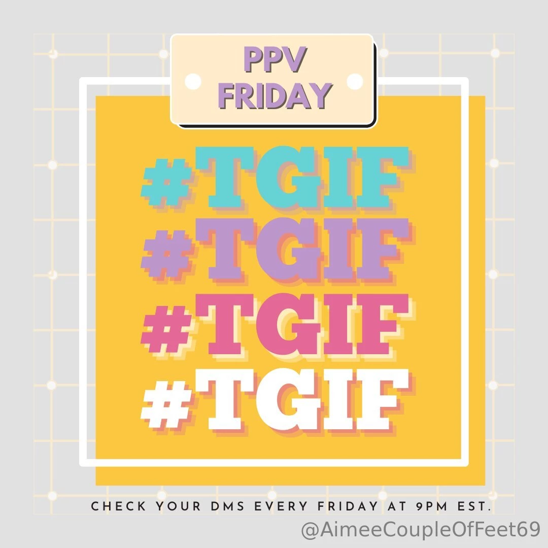 Ppvs will be released weekly now keep your eyes peeled for new content 