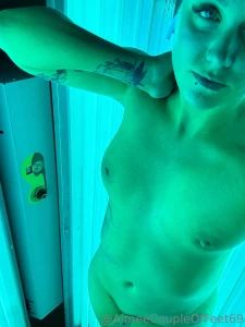 I ve always wanted to try and fuck in a tanning bed part 2