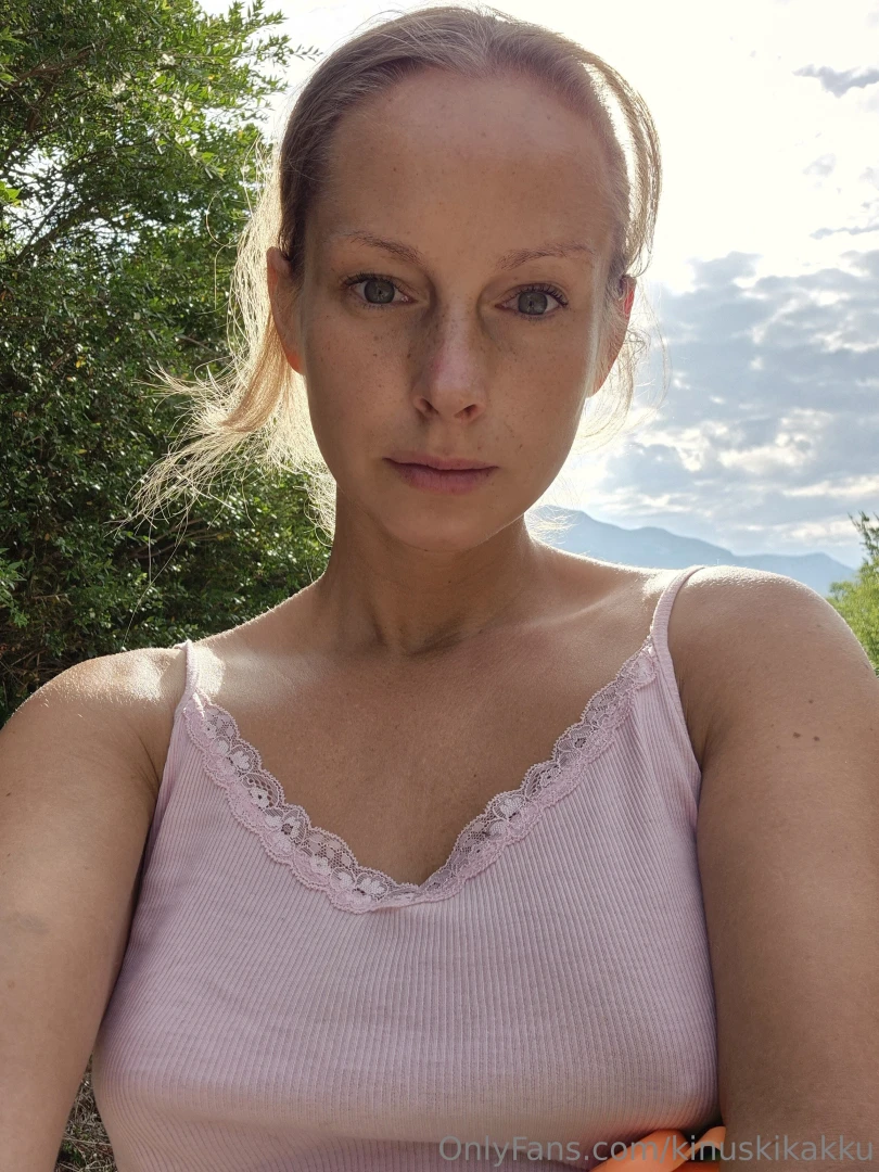 Did you really think i d behave on my morning walk sun on my skin 