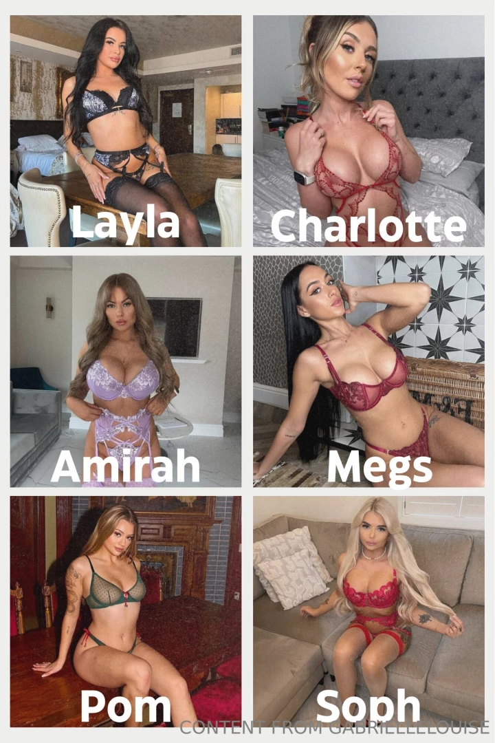 Now is your chance to pick one of my girls to join me in a personal 