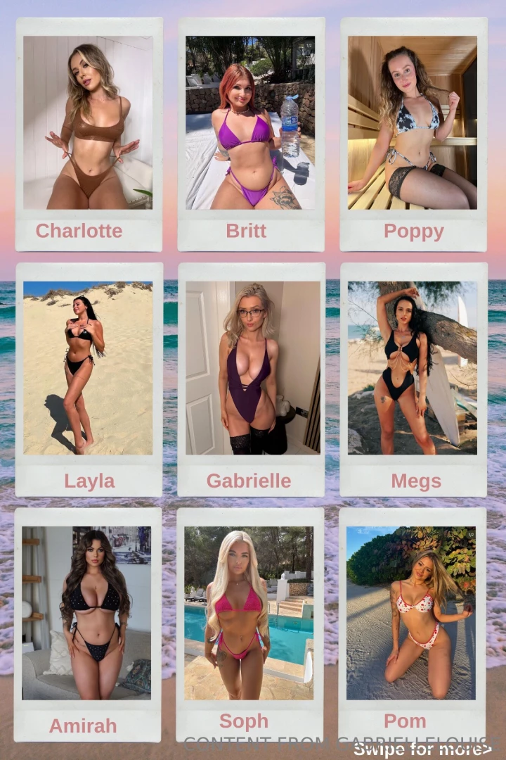 9 girl collab in ibiza be the first to see you can choose from mini 29 