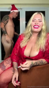 Santa wants a smoke and a fuck