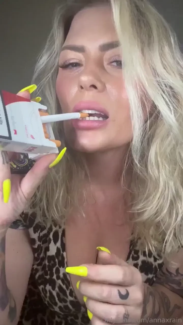 Stripping for you while i smoke a cigarette 