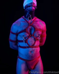Bondage photo set from a session with rocket_rude part 12