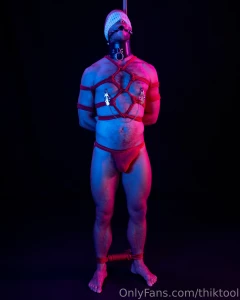 Bondage photo set from a session with rocket_rude part 7
