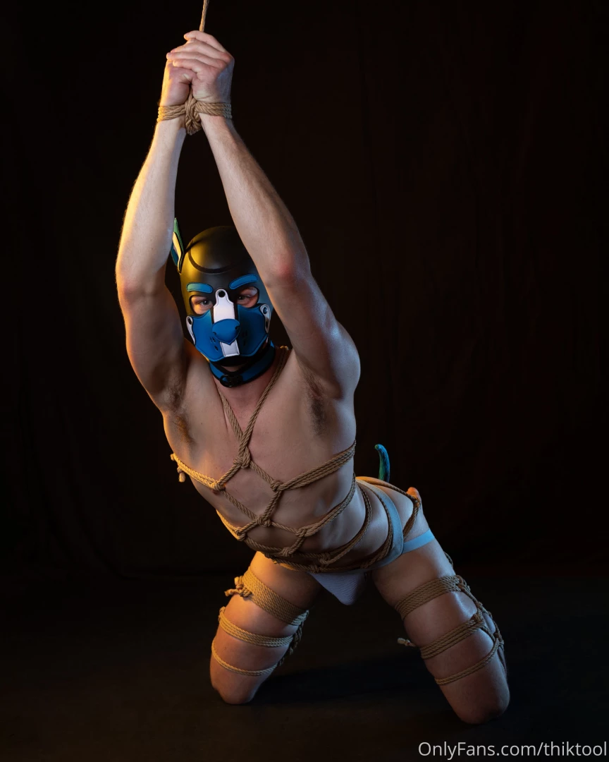 Tied-up bondage puppy part 2 with pupdion part 10 