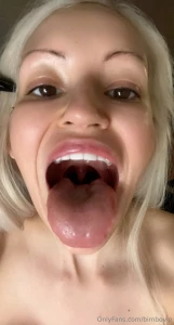 I want you to shove something down my throat