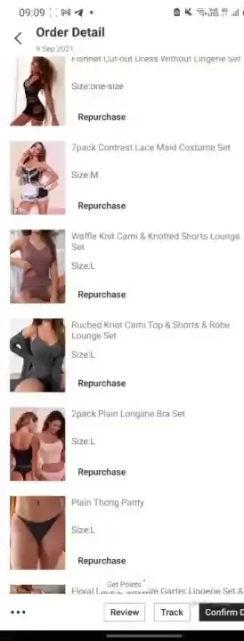 Wooopwoooop i just placed a huge order for lingerie and cute outfits 