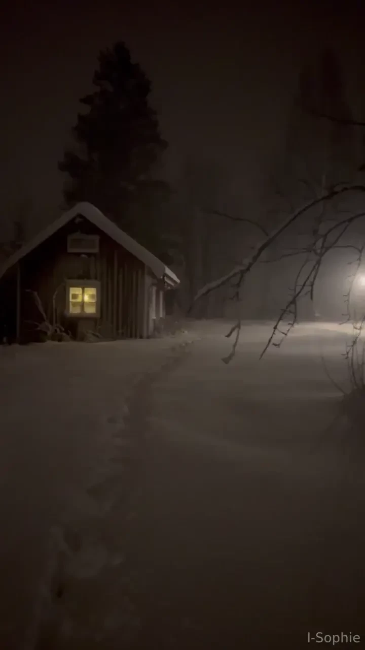 Very windy and snowy here today during the day it was bad but now it s 