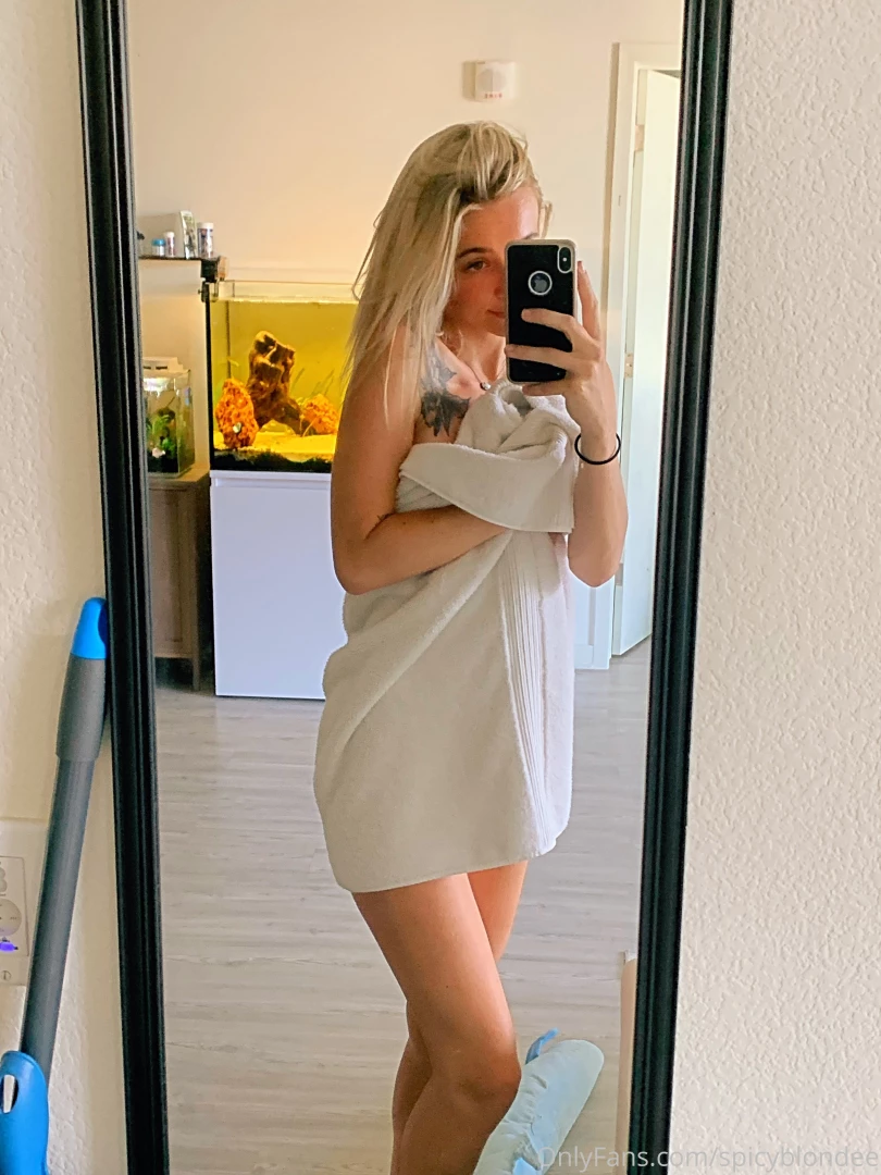 Straight out the shower but will totally jump back in if you need to 